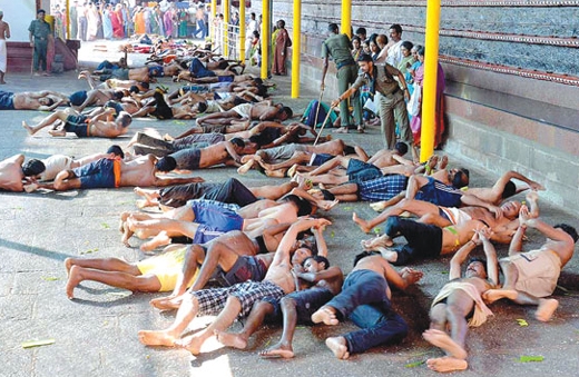 Made snana continues at Kukke Subrahmanya Temple